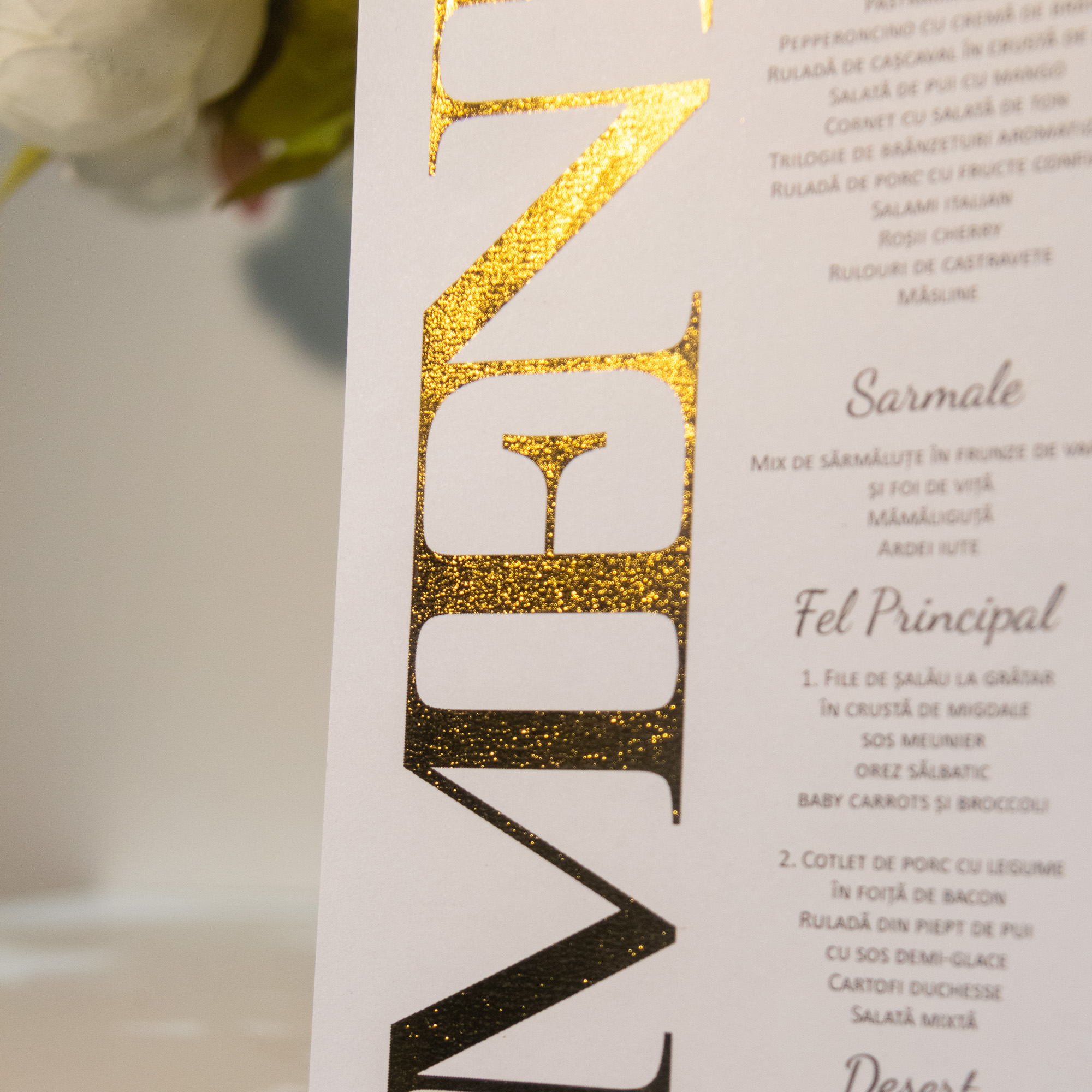 Meniu "Gold Statement" - imagine 7