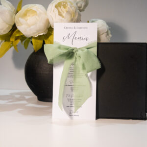 Meniu "Chiffon Romance"